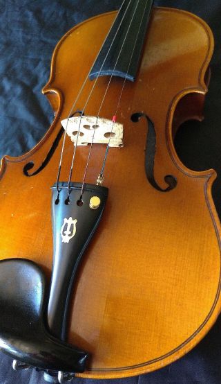 FINE 4/4 OLD ANTIQUE GERMAN VIOLIN Lab.  Adolf SPRENGER fiddle 小提琴 ヴァイオリン Geige 3