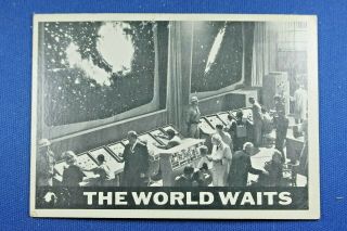 1966 Topps Lost In Space - 1 The World Waits - Vg