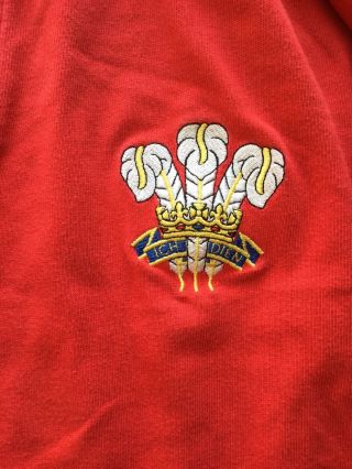 Vintage 1980’s Wales Rugby Shirt XL Cotton Traders Long Sleeved 2