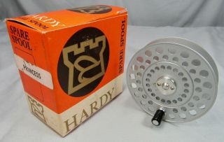 Hardy Princess 3 1/2 " Fly Reel Spool Old Stock & Ratchet Cover