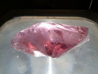 Andara Crystal Glass Bright Pink " Hgw " 350 Grams G42 Monatomic Crystals