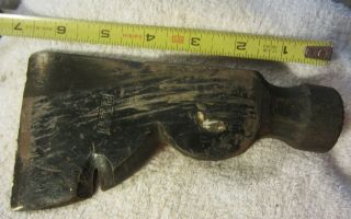 Vintage Plumb 28 Oz.  Hatchet Axe Head,  Ax,  Hatchet,  Head Only,  Waffled Hammer Tool