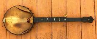 Antique 19th C.  Weymann & Sons 5 String Banjo Philadelphia