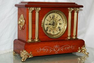 Antique Seth Thomas Shelf Mantle Clock - Totally - Restored - Model " Leeds " C/1905