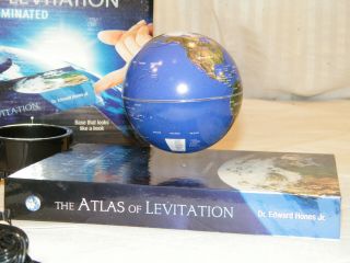 Levitron Atlas Of Levitation Illuminated Floating Led Magnetic Magic Globe