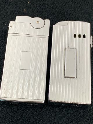 2 Different Style Vintage Asr Semi Automatic Pocket Lighters