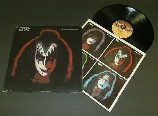 Kiss Gene Simmons Solo Casablanca Lp Nm Shrink Wrapped W/poster And Insert 1978