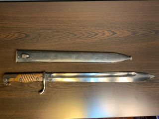 Ww1 German 98/05 Bayonet Alex Coppel Rare Imperial Butcher M1898/05 Sword Ww2