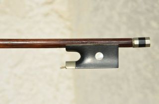 Old Violin Bow 3/4 Stamped J.  Lavest For Renovation