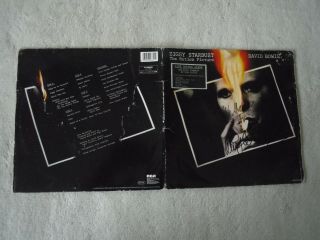 David Bowie - Ziggy Stardust Live Vinyl 2 Lp Signed By Mike Garson & Woodmansey