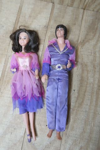 Vintage 1968 Donnie And 1966 Marie Osmond Celebrity Dolls