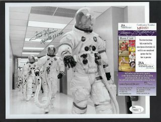 Fred Haise Signed Photograph Jsa Authenticated Apollo 13 Astronaut
