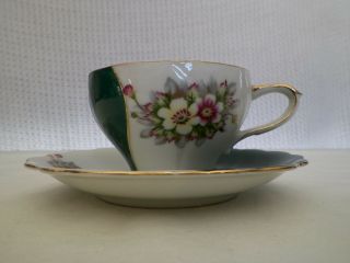 Vintage Ucagco Ceramics Tea Cup And Saucer Japan Purchased In 1953