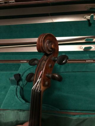 Antique Full Size German Violin Circa 1880,  minor ware but great play - ability. 3