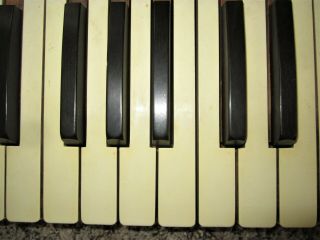1800s Full Set Antique Piano Keys Victorian Parlor Pump Reed Organ Keyboard 2