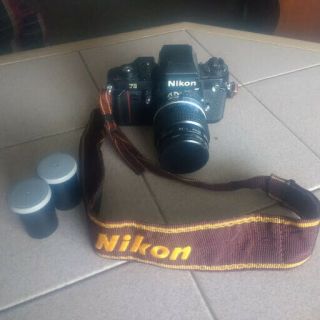 Nikon F3 Vintage Slr With 55mm Nikkor Lens