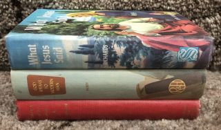 3 Vintage Seventh - day Adventist Books From the 1950 ' s SDA Christian Literature 3