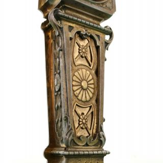 JUNGHANS PFEILKREUZ Mantel Clock Antique BABY MINI Grandfathers EXTREMELY RARE 3