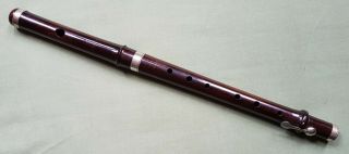 Quality Rosewood Flute Made By Butler Of Haymarket,  London
