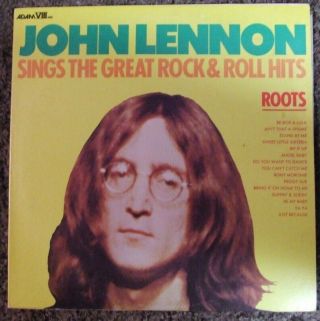 John Lennon Sings The Great Rock & Roll Hits " Roots " Adam Viii Rare Beatles