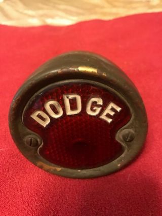 Dodge Vintage Tail Lamp Vc Power Wagon Weapons Carrier Truck Army