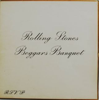 The Rolling Stones Beggars Banquet Australian 1st Pressing 1968 Rare Lp