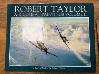 Robert Taylor Air Combat Paintings Vol Ii Pencil Signed 15 Battle Of Britain