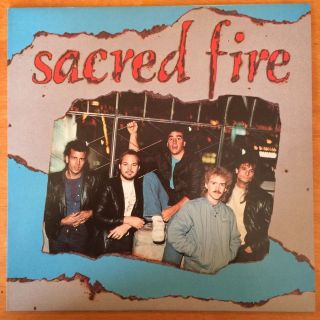 Sacred Fire - Self Titled Lp Vinyl Record - Rare 1986 - Near