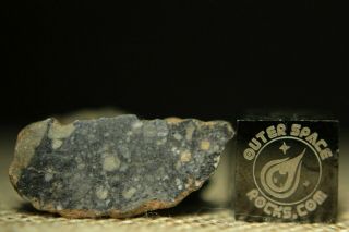 Nwa 11266 Lunar Feldspathic Regolith Breccia Meteorite 1.  6 Grams From The Moon