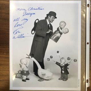 Rare - Robin Williams Signed Photo “toys” Movie Autographed