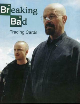 Breaking Bad Seasons 1 - 5 Collector Card Album With Costume Card M22