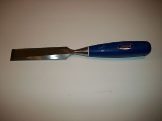 Marples Blue Chip Bevel Edge Wood Chisel Hand Forged Sheffield England 1in.