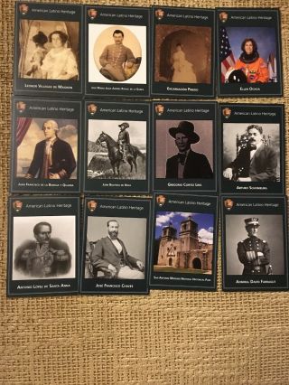 National Park Service Trading Cards American Latino Heritage Nps