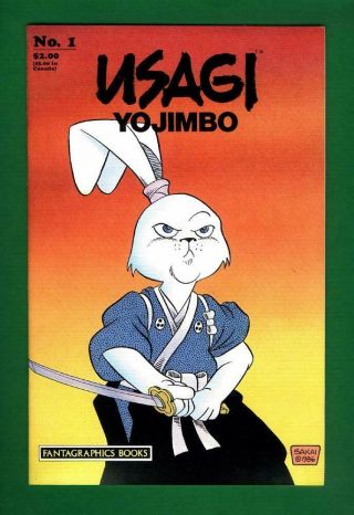 Usagi Yojimbo 1 Fantagraphics 1st Print 1987 Stan Sakai (f)