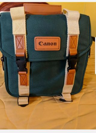 Cannon Vintage Green Bag