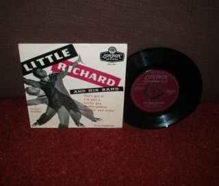 Little Richard & His Band Ep 1957 London Tri 1st Press Brilliant Example