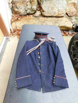 M1902 WW1 US Army Medical Branch Enlisted Uniform Jacket and Hat 2