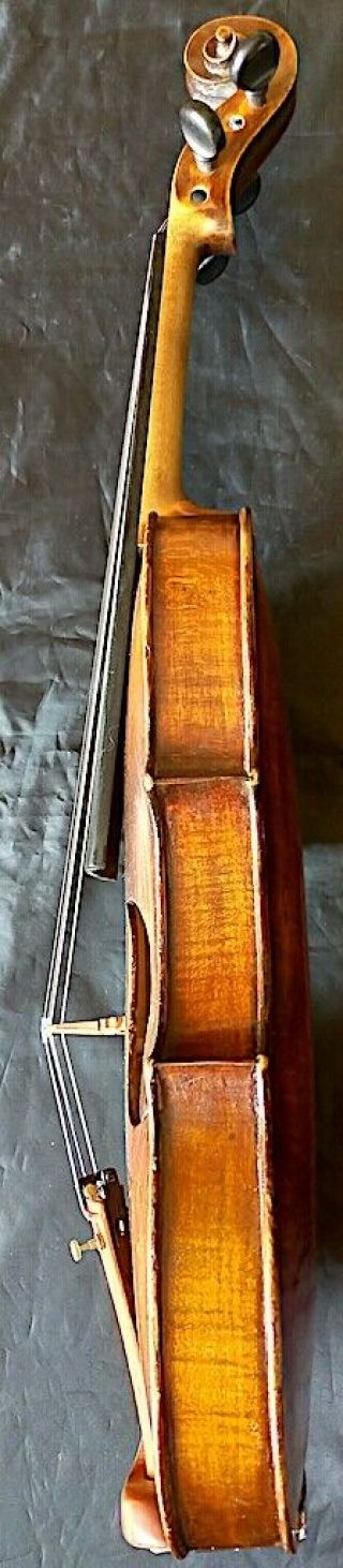 FINE 4/4 ANTIQUE GERMAN VIOLIN Lab:DAVID HOPF 19th fiddle bratsche geige скрипка 3