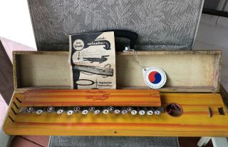 Vintage Kasuoja Harp Instrument In Wooden Carry Box W Music Pamphlet