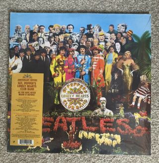 The Beatles Sgt Peppers 50th Anniversary 2 Lp - Rare Oop Vinyl Album