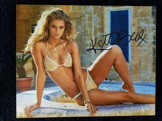 Sports Illustrated Model Kate Bock Signed 8x10 Photo Autographed