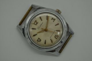 Vintage Ussr Russian Wristwatch Stolichnie 1mchz Kirova (serviced).  (954)
