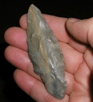 Hornstone Adena Indian Arrowhead Artifact Trigg County Kentucky