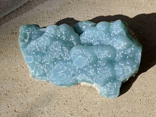 Lustrous Blue Smithsonite,  Choix,  Sinaloa,  Mexico (ex Weinrich,  Farthing)