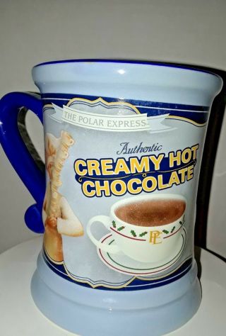 Pe The Polar Express Creamy Hot Chocolate Mug Cup Tm Warner Bros