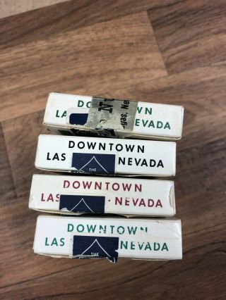 4 Decks Vintage Golden Nugget Las Vegas Casino Playing Cards 3