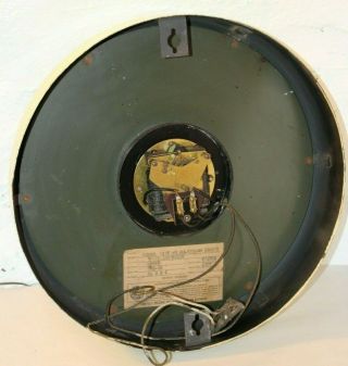 Antique International TIme Recording Endicott IBM Slave School office wall clock 3
