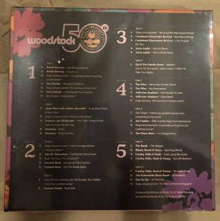 [NEW] Woodstock - Back To The Garden 50th Anniversary Experience [VINYL BOXSET] 2