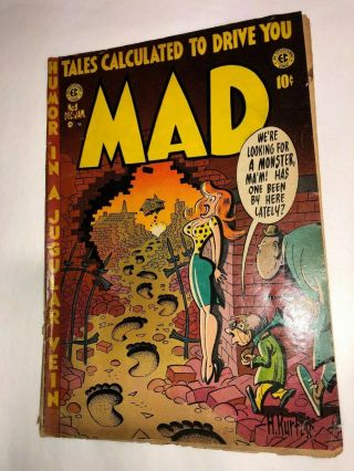 Dec.  1953 - Jan.  1954 Tales Calculated To Drive You Mad Comic Vol.  1,  No.  8,  Ec Comics