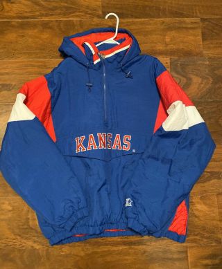 Vintage Ku Kansas Jayhawks Starter Jacket 90 